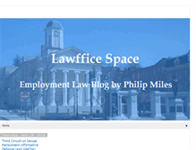 Tablet Screenshot of lawfficespace.com